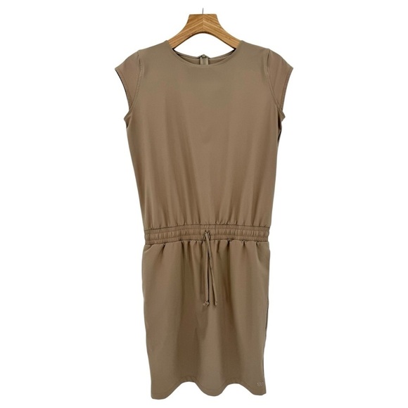 Albion Fit Going Places Dress in Tan Size S - Picture 1 of 10